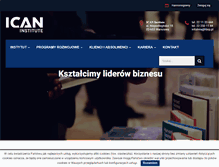 Tablet Screenshot of ican.pl