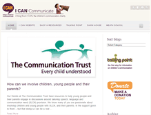 Tablet Screenshot of blog.ican.org.uk